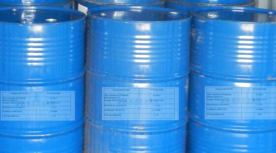 Toluene Di Isocyanate (TDI 80/ 20) Toluene Diisocyanate TDI 80-20 is a toxic and highly reactive organic compound. The chemical formula for TDI is CH3C6H3(NCO)2. TDI is often marketed as TDI 80/20. TDI 80-20 is a mixture blend of 80% 2,4-toluene diisocyanate and 20% 2,6-toluene diisocyanate. The clear to pale yellow liquid organic compound is toxic, has a sharp odor, and is highly reactive. It is used in the manufacture of polyurethane flexible foam (slab/molding) and non-foam urethanes. Content %: 99.7 Min. Isomer Ratio: 2,4- toluene diisocyanate (%): 80 +/- 1 2,6- toluene diisocyanate (%): 20 +/1 Acidity (as Hcl, ppm): 15 Max. Hydrolyzable Chloride (ppm): 40 Max. Total Chloride (ppm): 180 Max. Color (APHA): 15 Max.