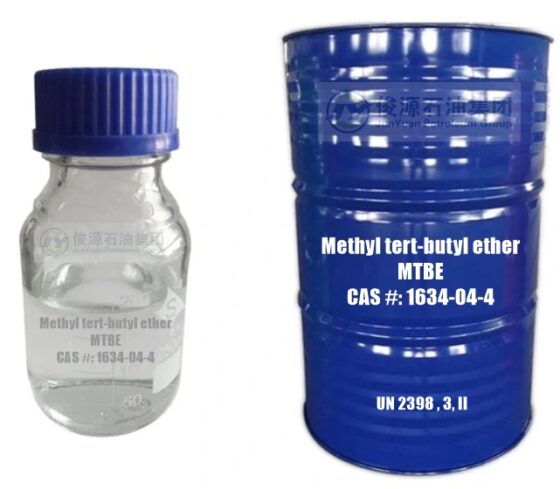 Synonyms: MTBE, MTB, 2-Methoxy-2-methylpropane, Methyl tert-butyl ether CAS #: 1634-04-4 EC Number: 216-653-1 Molar Mass: 88.15 g/mol Chemical Formula: (CH₃)₃COCH₃ Hill Formula: C₅H₁₂O